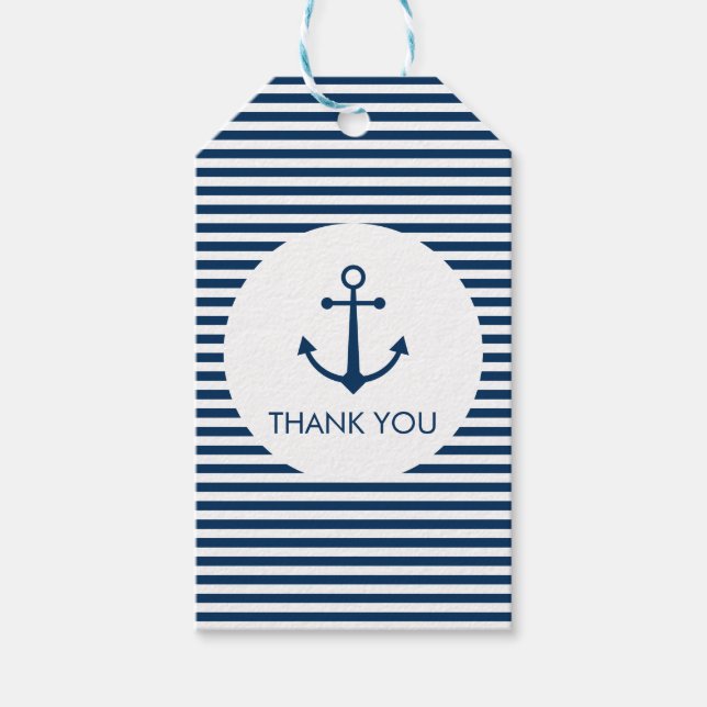 Anchor tack presentetikett (Framsidan)
