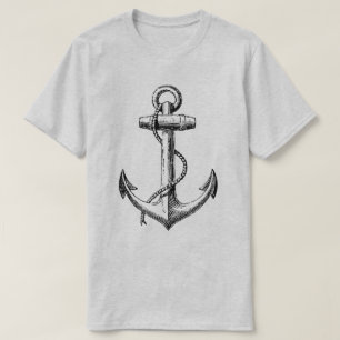Anchor Tattoo Stil Image T-Shirt