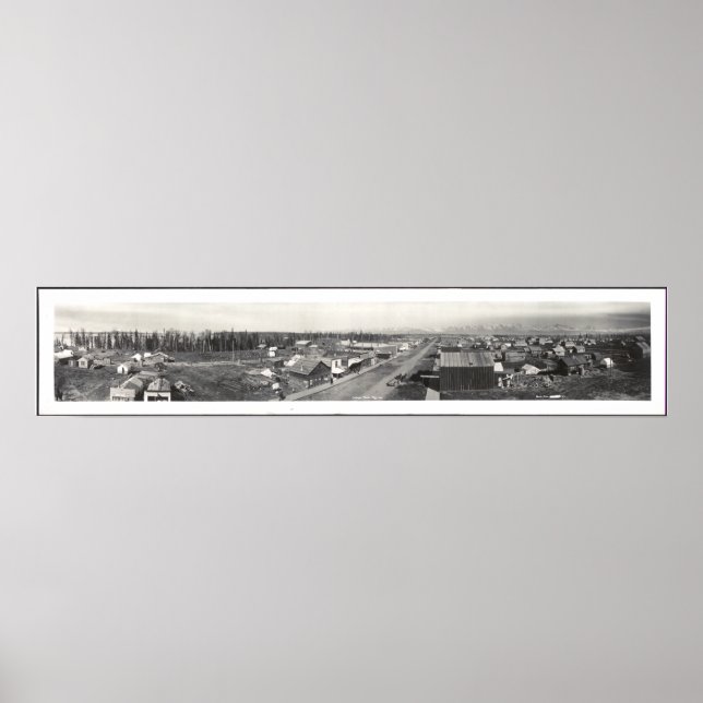 Anchorage, Alaska 1916 Yard Long Photograph Poster (Framsidan)