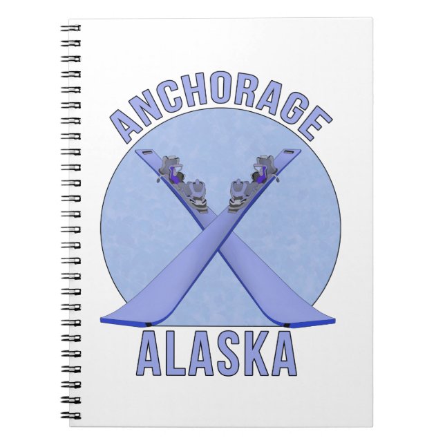 Anchorage, Alaska Anteckningsbok (Framsidan)