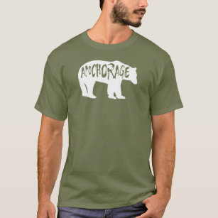 Anchorage Alaska Bear T Shirt