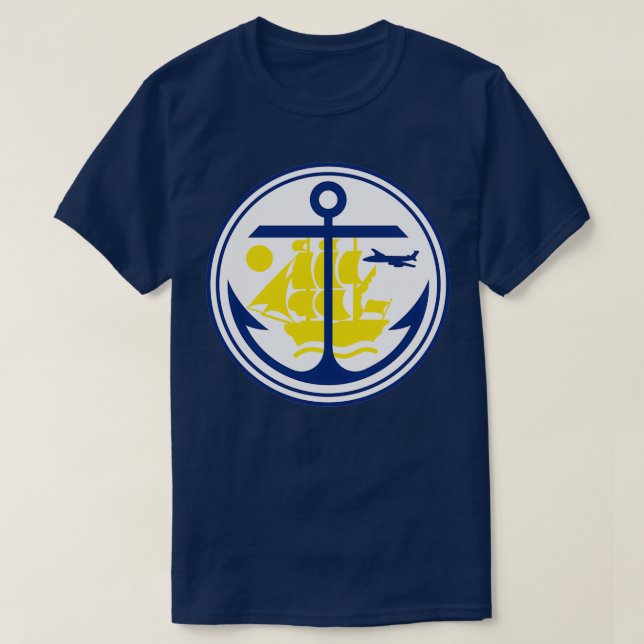 Anchorage Alaska curling icons Classic TShirt T Shirt (Design framsida)