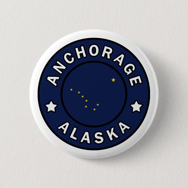 Anchorage Alaska Knapp (Framsida)