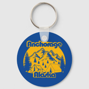 Anchorage Alaska Nyckelring