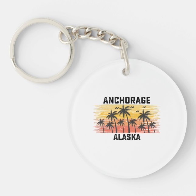 Anchorage Alaska Summer Retro Vintage Vacation (Framsidan)