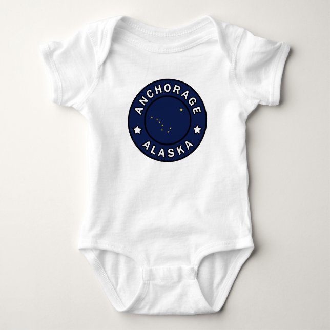 Anchorage Alaska T-shirt (Framsida)