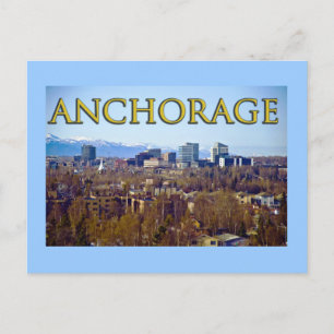 Anchorage, Alaska, USA Vykort