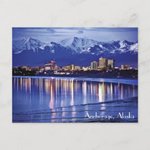 Anchorage, Alaska, USA Vykort