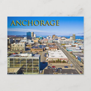 Anchorage, Alaska, USA Vykort