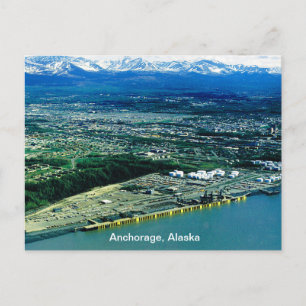 Anchorage, Alaska View Vykort