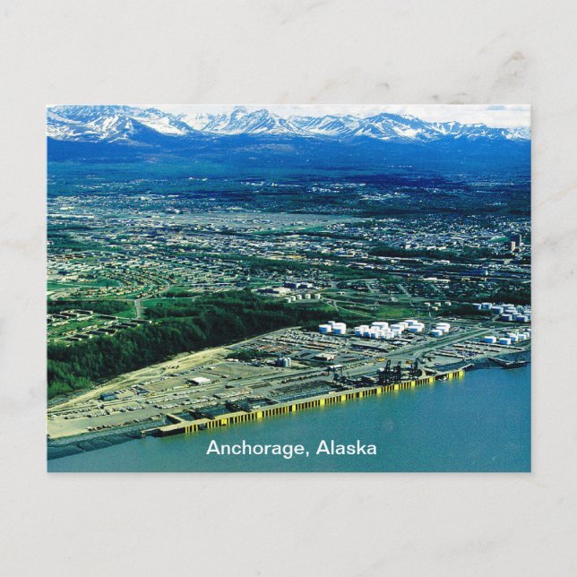 Anchorage, Alaska View Vykort (Framsida)
