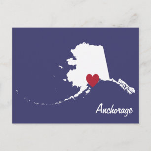 Anchorage Alaska Vykort