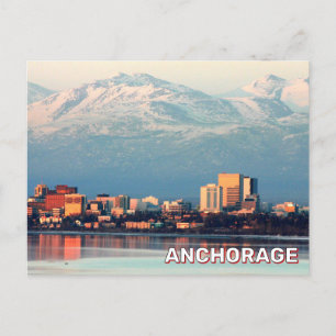 Anchorage, Alaska Vykort