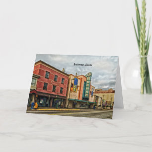 Anchorage Cityscape Kort