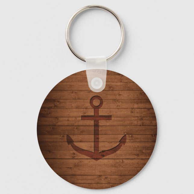 Anchored Rustic Nyckelring (Framsida)
