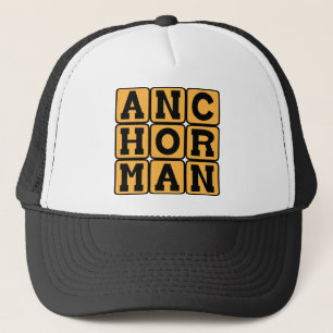Anchorman, TV-personlighet Truckerkeps