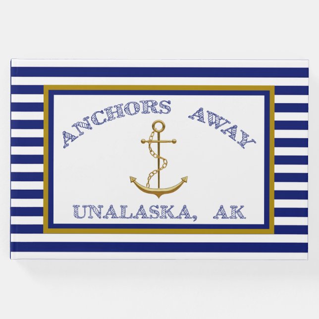 Anchors Away - Guest Bok (Framsida)