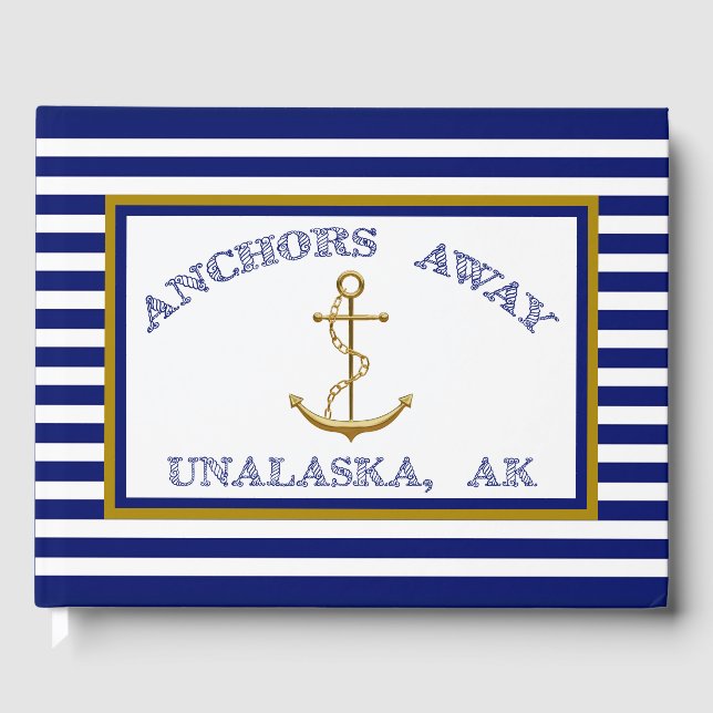 Anchors Away - Guest Bok (Framsida)