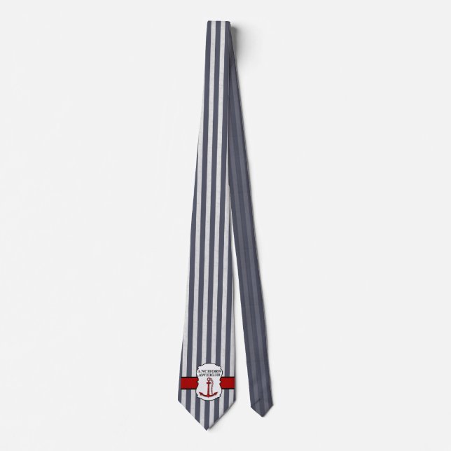 Anchors Away Nautical ThLED Blue Stripe Slips (Framsida)