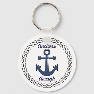 Anchors Aweigh Keychain Nyckelring
