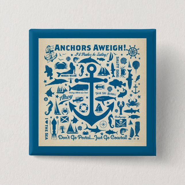 Anchors Aweigh! Knapp (Framsida)
