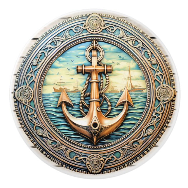 Anchors Aweigh Knopp (Framsidan)