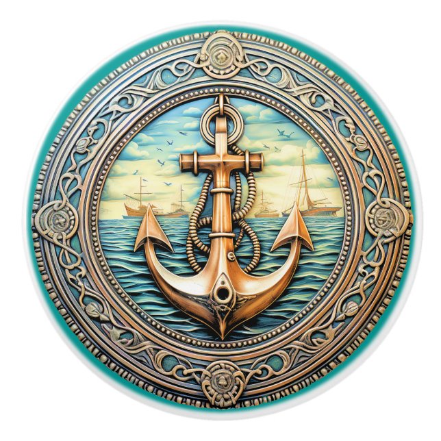 Anchors Aweigh Knopp (Framsidan)