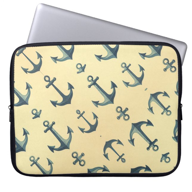 Anchors Aweigh Laptop Fodral (Framsidan)