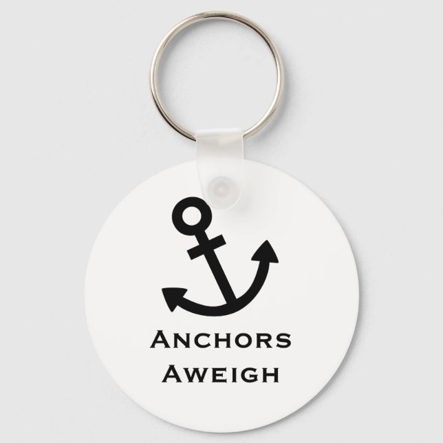 Anchors Aweigh Nyckelring (Framsida)
