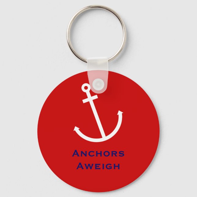 Anchors Aweigh Nyckelring (Framsida)