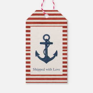 Anchors Aweigh "Shipping with Kärlek"-presentens m Presentetikett