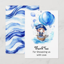 Anchors Aweigh to Celebrate: Boy Baby Shower