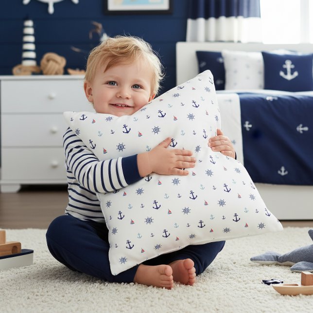 Anchors & Helms Nautical Kids ID1256 Kudde (Skapare uppladdad)