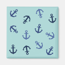 Anchors Summer Magnet