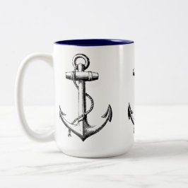 Anchors Två-Tonad Mugg