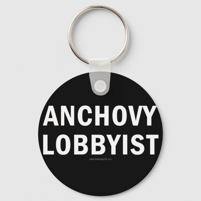 Anchovy Lobbyist Nyckelring (Framsida)