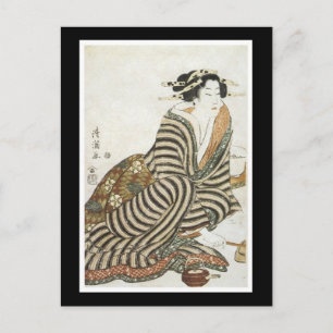 Anciant japansk Art-vykort Vykort