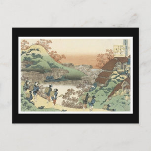 Anciant japansk Art-vykort Vykort