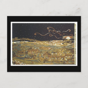 Anciant japansk Art-vykort Vykort