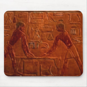 Anciella egyptiska arbetare vid Sanding Bord Musmatta