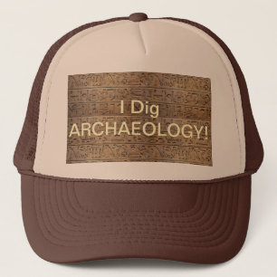 Anciella egyptiska Hieroglyphs Designer Gift Truckerkeps