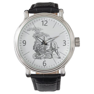 Anciella landskapskonst armbandsur