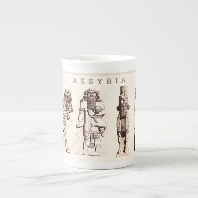 Anciens assyria Specialty Mugg Benporslin Mugg (Framsidan)