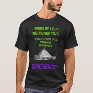 Ancient Alien Astronaut Pyramid Theorist UFO T Shirt