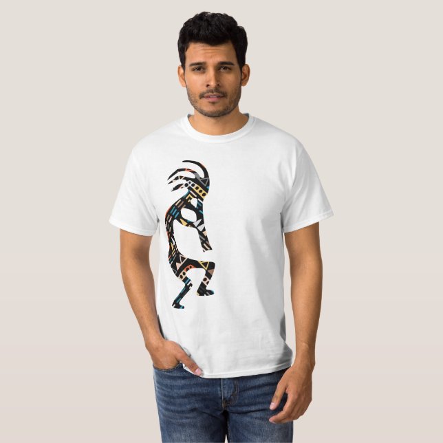 Ancient Alien Native American T-Shirt (Hel framsida)