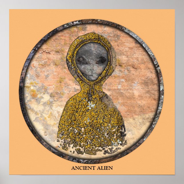 ANCIENT ALIEN POSTER (Framsidan)