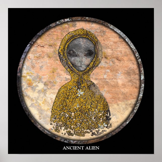 ANCIENT ALIEN POSTER (Framsidan)