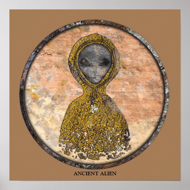 ANCIENT ALIEN POSTER (Framsidan)