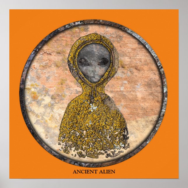 ANCIENT ALIEN POSTER (Framsidan)