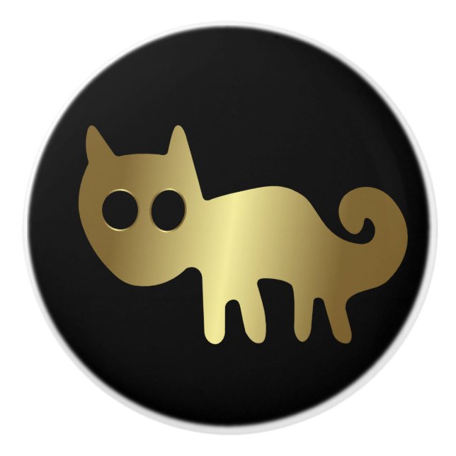 Ancient Animals Guld Cat Knopp (Framsidan)